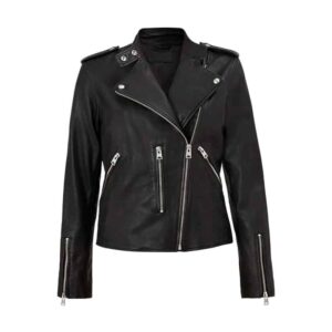 KLYN LEATHER BIKER JACKET