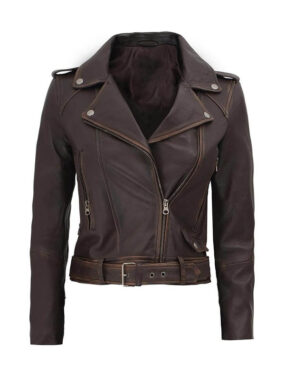 Women's Nellie Vintage Brown Jacket